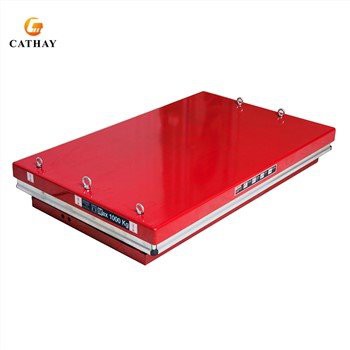 একক বৈদ্যুতিক কাঁচি লিফট